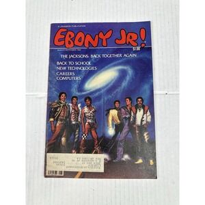 EBONY JR ! Magazine August/September 1984  Edition. Jackson's Back Together